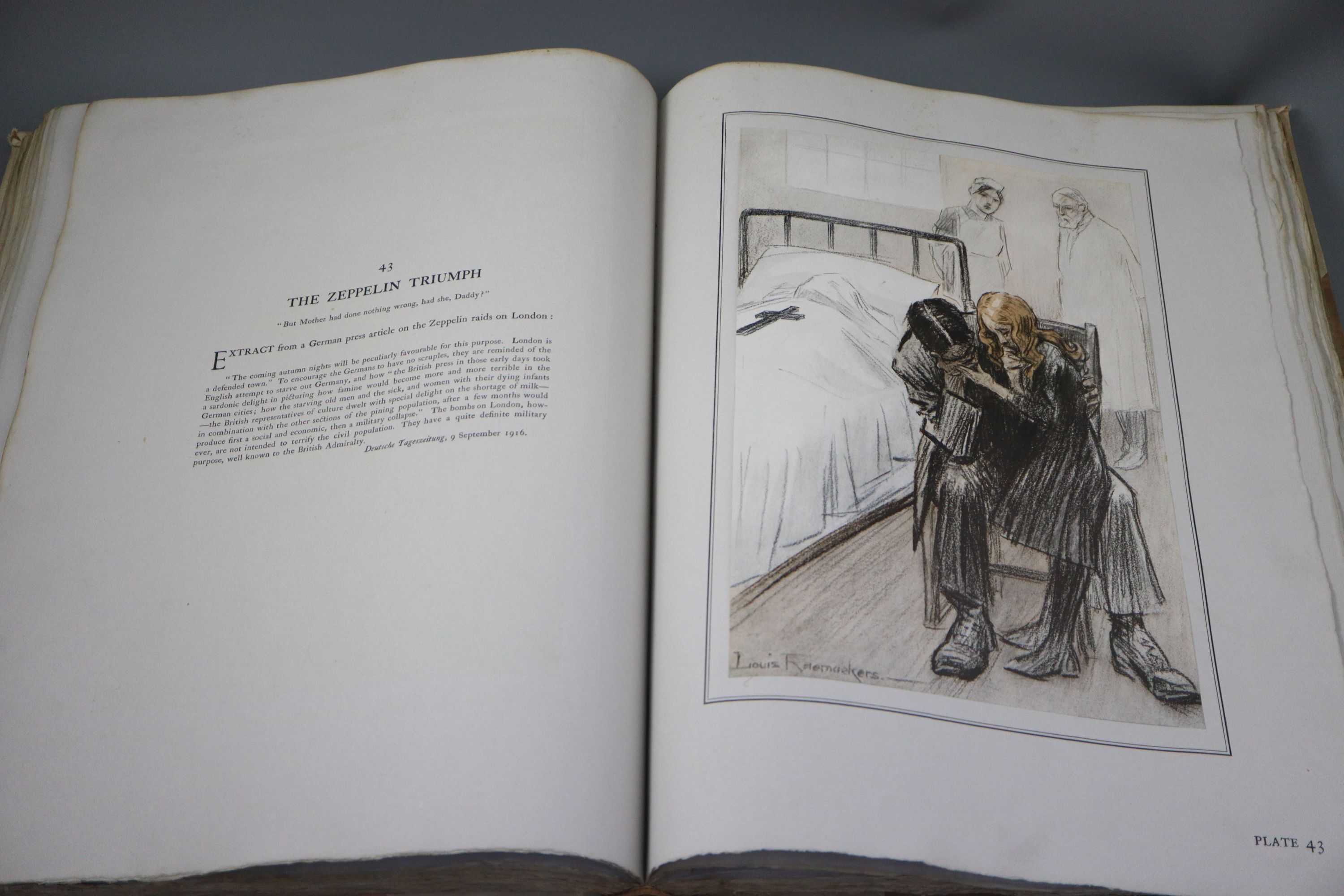 Raemaekers, Louis - The Great War, folio,